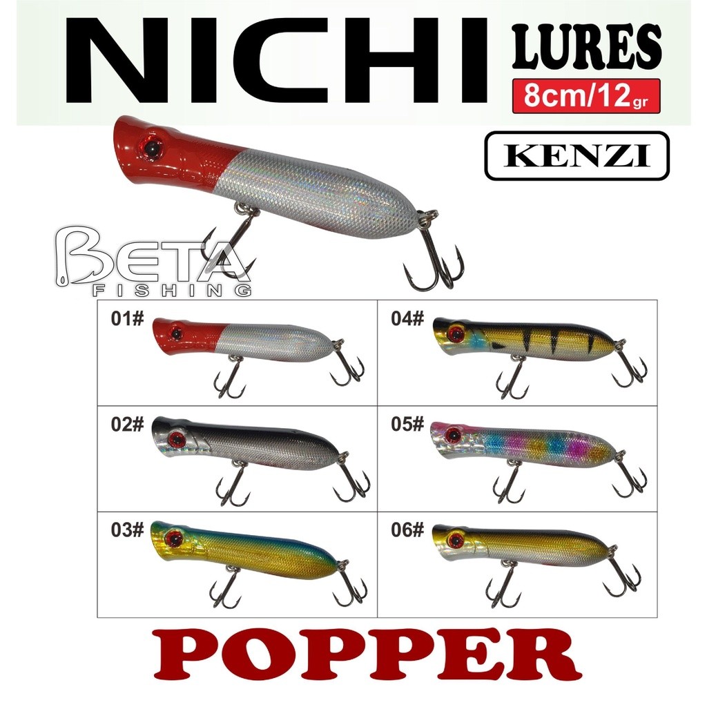 ALAT PANCING LURES KENZI NICHI 8CM/12G