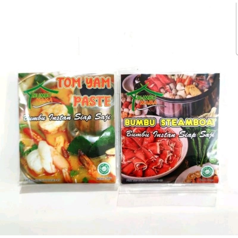 

Bumbu Mama Bumbu Steamboat/ Bumbu Tomyam 50gram