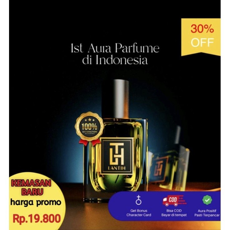 (Bisa COD) Parfum Aura Lantih - Parfum Viralby Anak Dukun untuk pria dan wanita