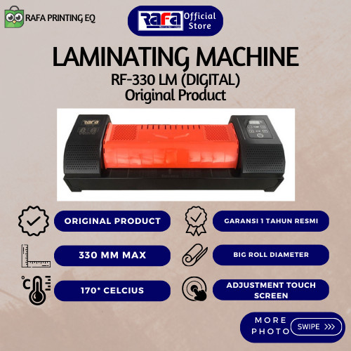 

BEST -Mesin laminating Sheeet A3 RF - 330 LM DG - ANALOG