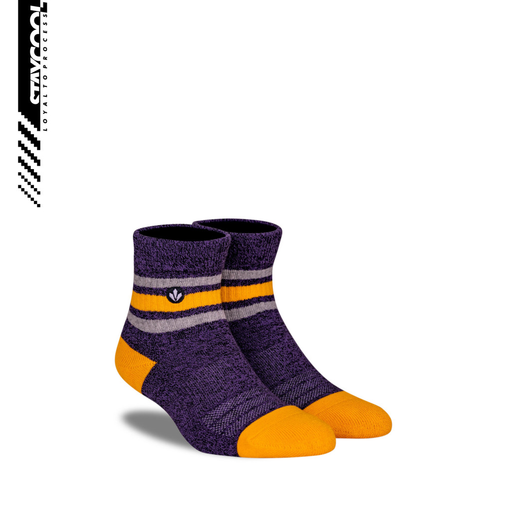 STAYCOOL SOCKS KAOS KAKI FASHION ANKLE BASIC - OLDSKULL INDIGO