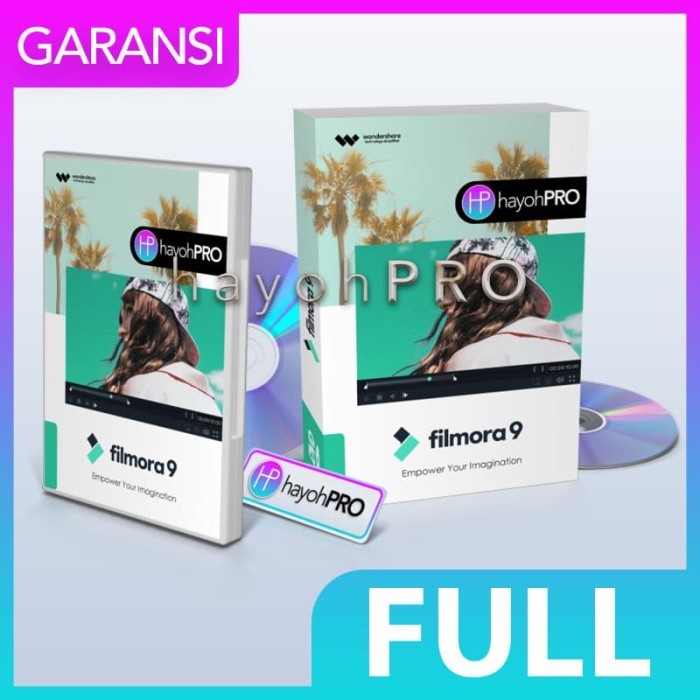 Wondershare Filmora 9 + All Effect Packs FULL VERSION