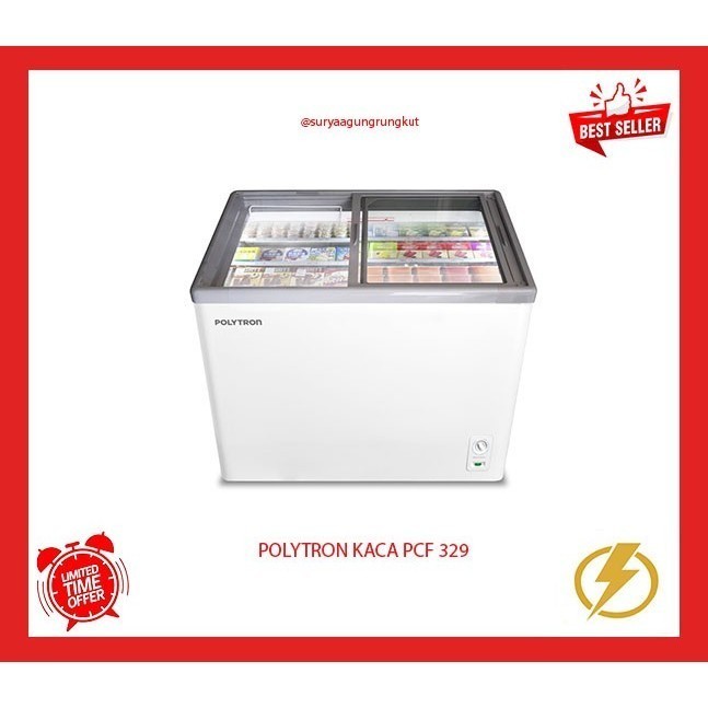 FREEZER BOX POLYTRON KACA 300 LITER 230 WATT - PCF 329