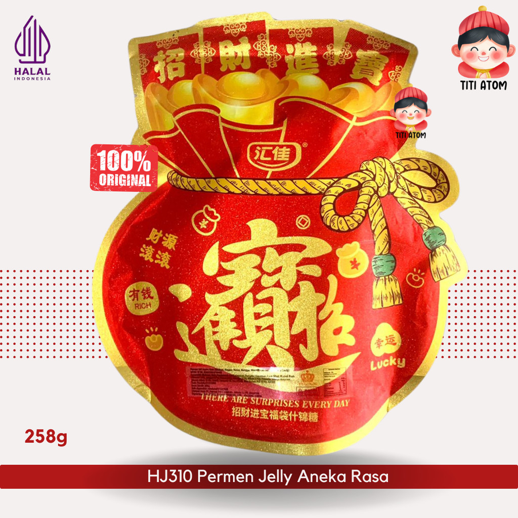 

PERMEN IMLEK SINCIA HJ310 Jelly Buah Campur Aneka Rasa 258g