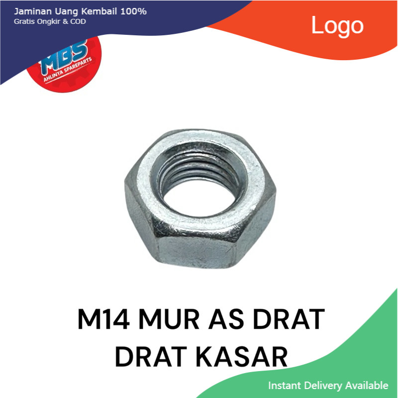 SBR NUTS MUR M14 DRAT KASAR MUR AS DRAT METRAN MUR KASAR