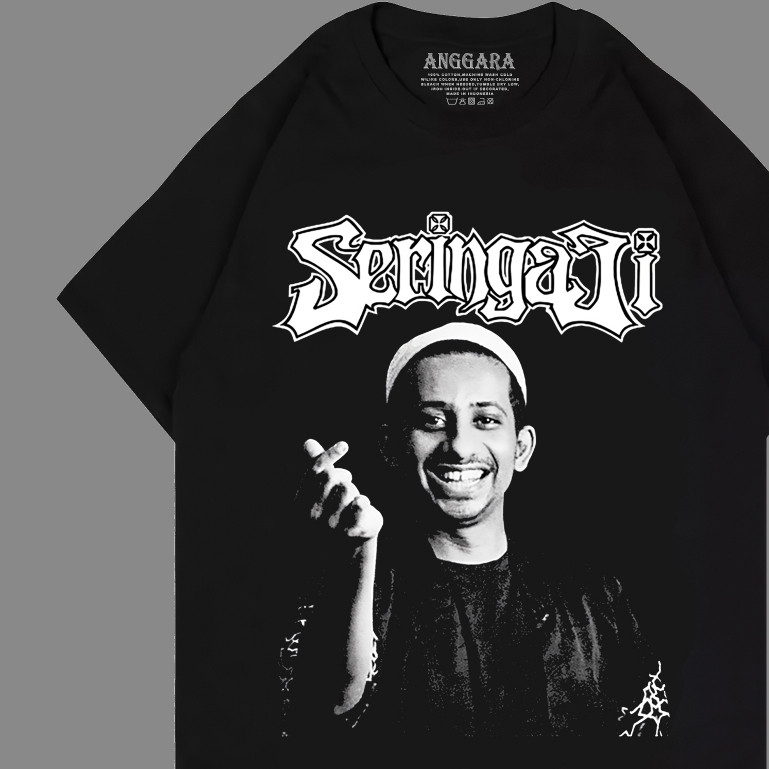 SERINGAI X SERINGAJI HABIB JAFAR / KAOS BAND SERINGAI / KAOS HABIB JAFAR / KAOS BAND PUNK METAL DIST