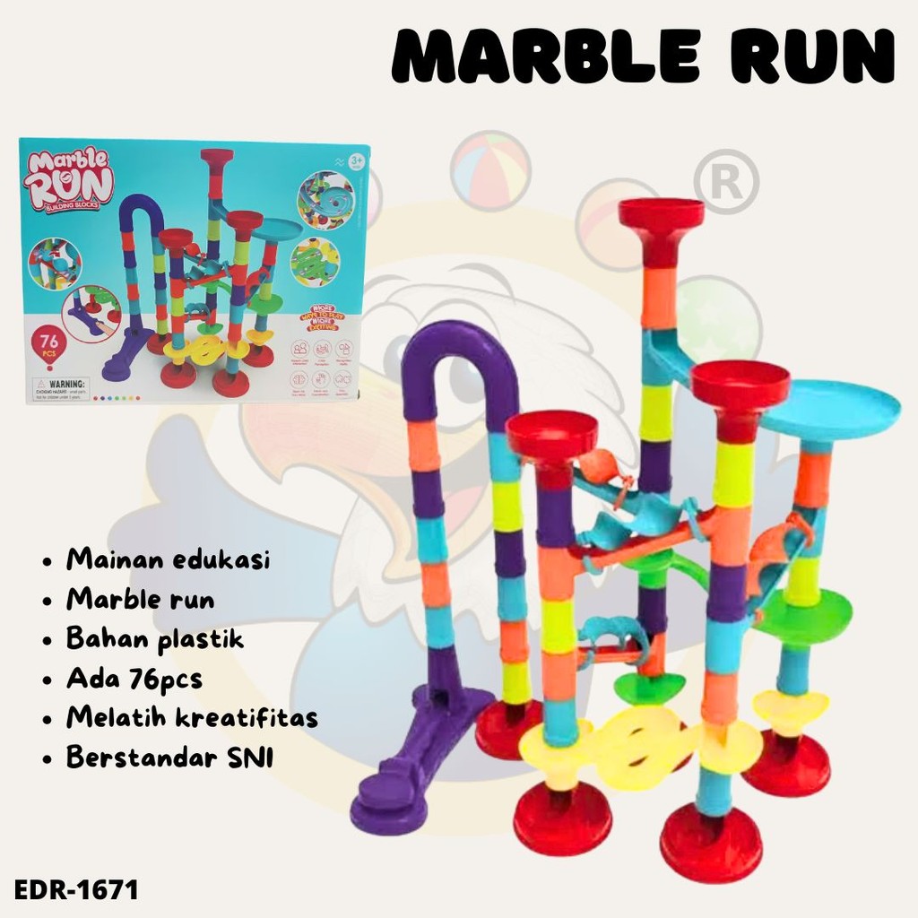 MARBLE RUN 8805/MAINAN ANAK EDUKASI MARBLE RUN