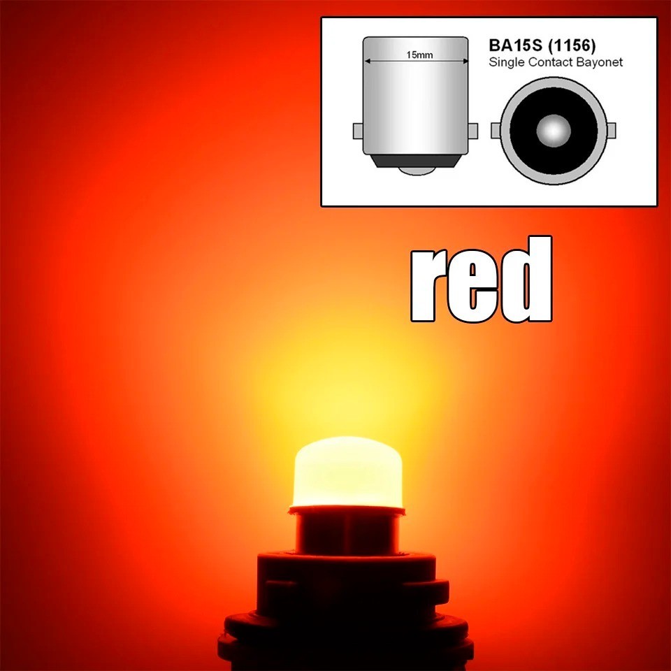 

- SEAMETAL Lampu Sein Mobil Rem Reverse LED 1156 BA15S 12-24V - ST56 -