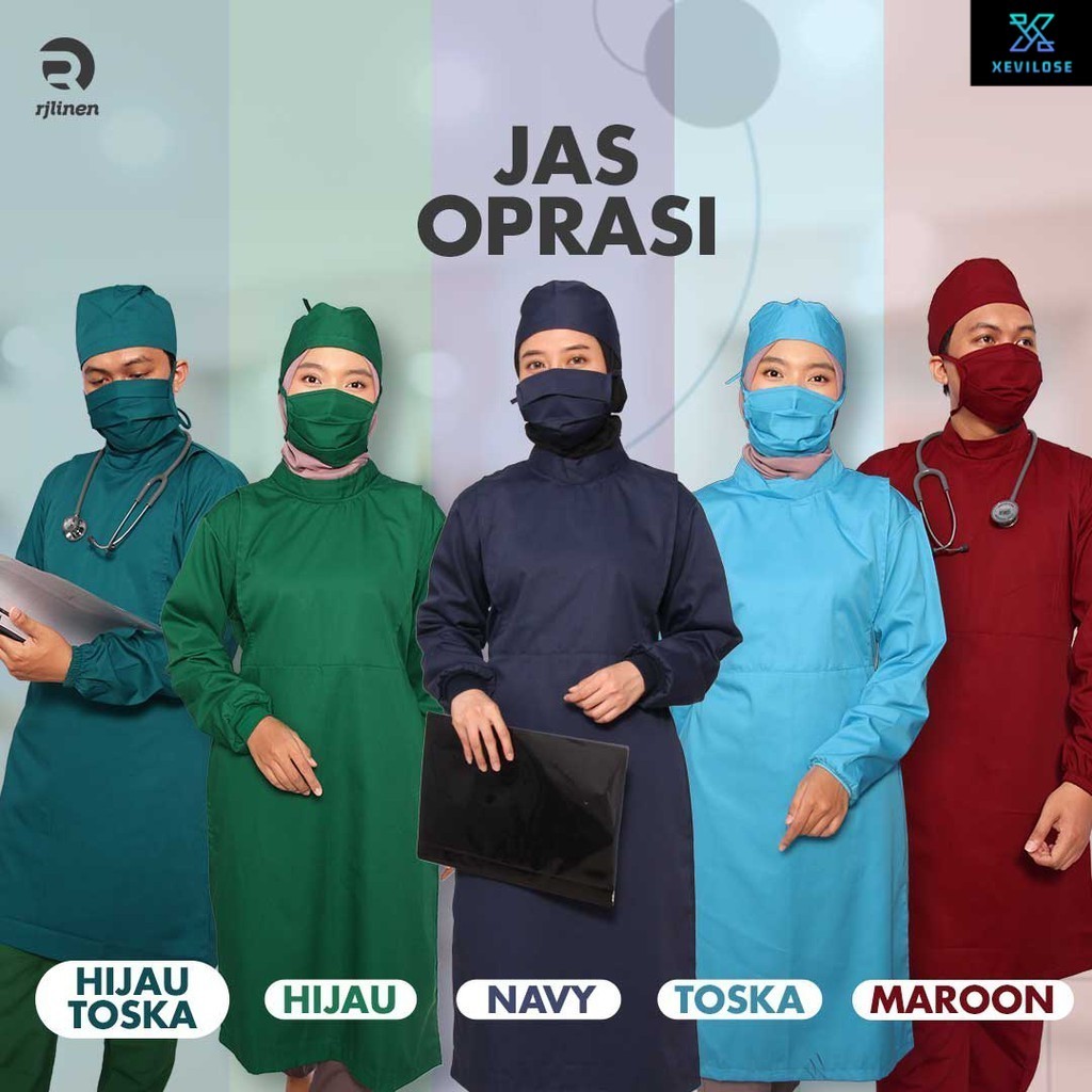 JAS OPERASI / JUBAH OPERASI / APD / SURGICAL GOWN / BAJU OPERASI / PERLENGKAPAN BEDAH / OPERASI