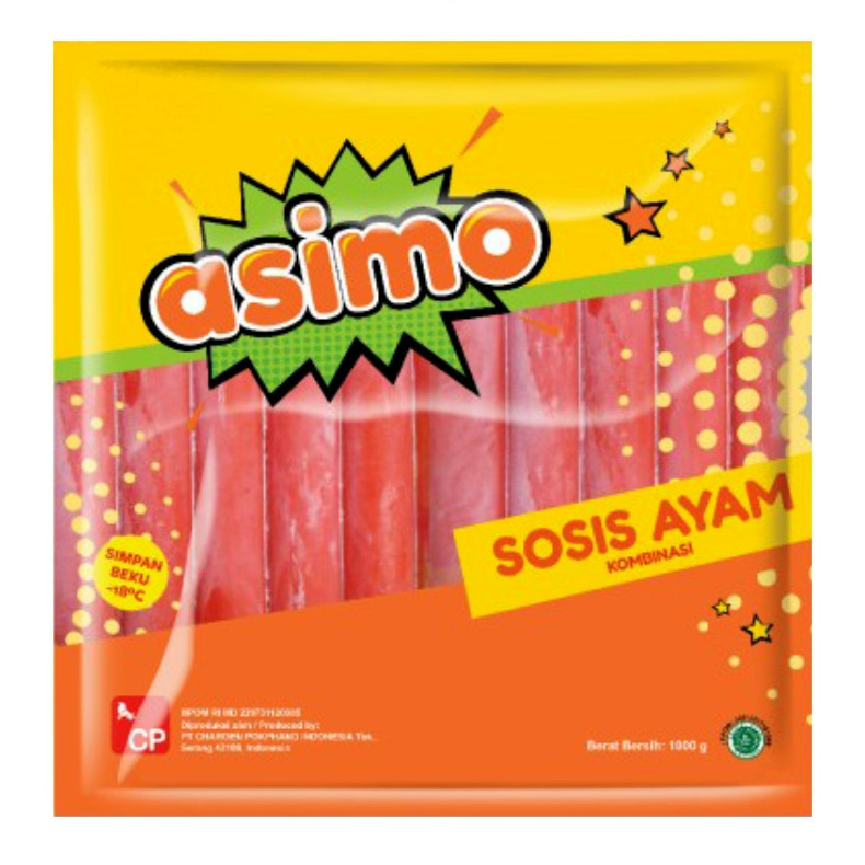 

GWP - Asimo Sosis Ayam Kombinasi 1000 Gram