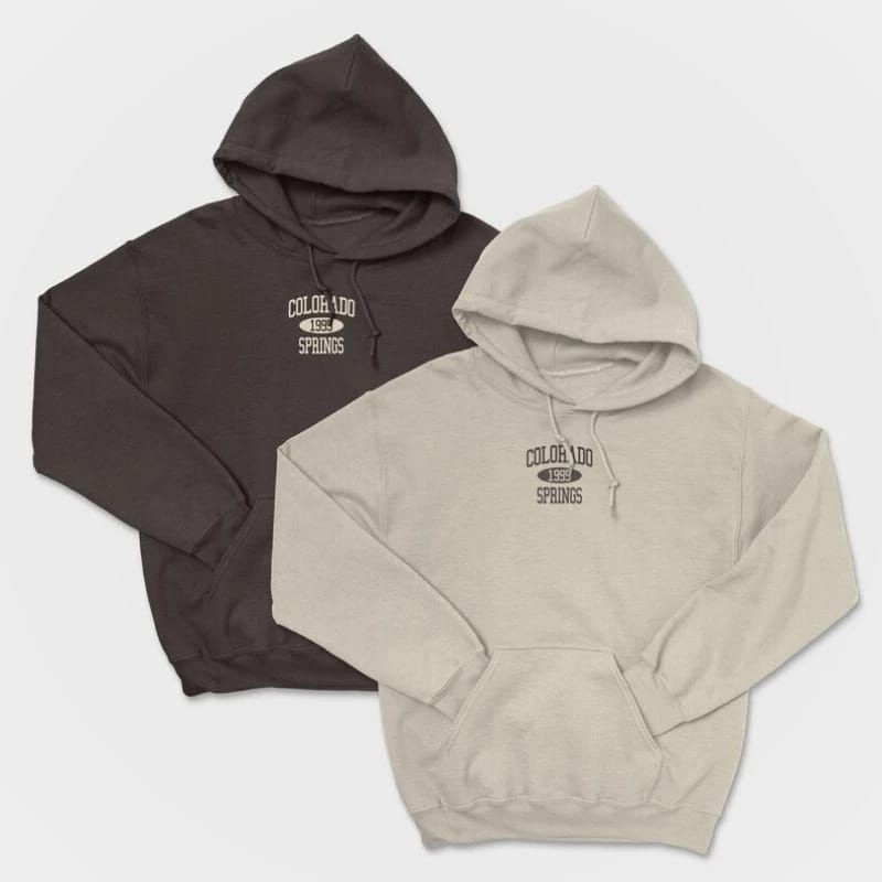 HOODIE JUMPER UNISEX PRIA WANITA COLORADO