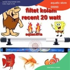 Lampu uv celup air kolam ikan uv long 20 watt recent