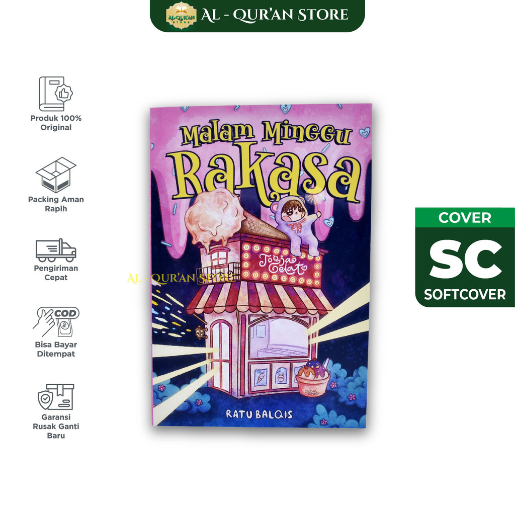 Novel Remaja Romantis Malam Minggu Rakasa - Ratu Balqis Penerbit Tekad Buku Novel Wattpad Fiksi