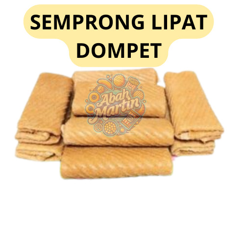 AM KUE SEMPRONG DOMPET 1KG Kue Semprong Kekinian Kue Semprong Kiloan Semprong Lipat Semprong Wijen