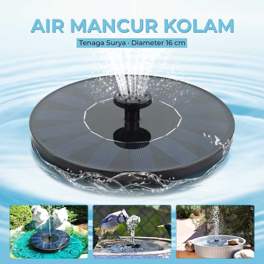 

promo ulang Februari LeKing Air Mancur Kolam Tenaga Surya Solar Water Fountain - ZK737 Alat Rumahku