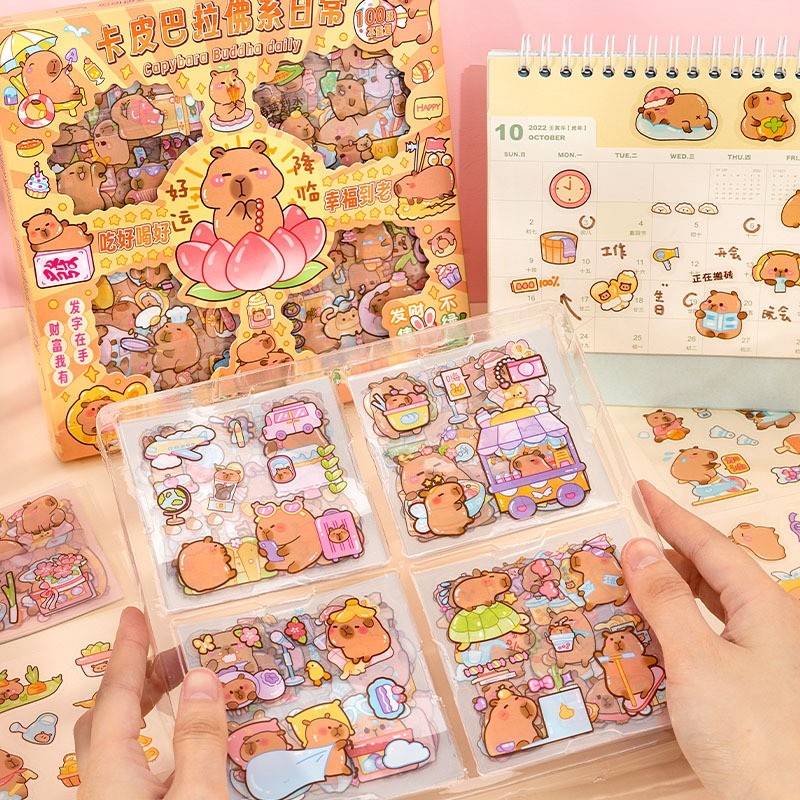 

(Kakabicam) Sticker Capybara Characters (Seri 1)