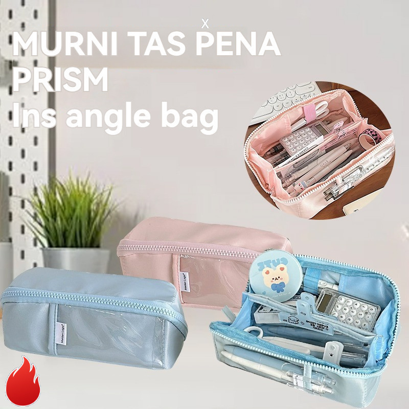 

【READY STOCK】 Korea style big pencil box organizer bag kotak pensil kawaii besar muat banyak pensil case premium tempat pensil kapasitas besar