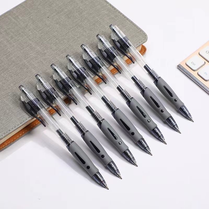 

BOBOMART PULPEN 0.5 MM 1PACK ISI 12PCS BOLPOIN CAIR TABUNG PENUH PULPEN PENA SEKOLAH MURAH