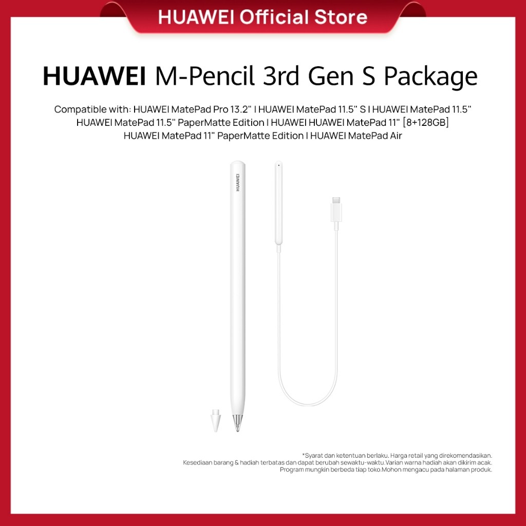 HUAWEI M-Pencil 3rd Gen S Package