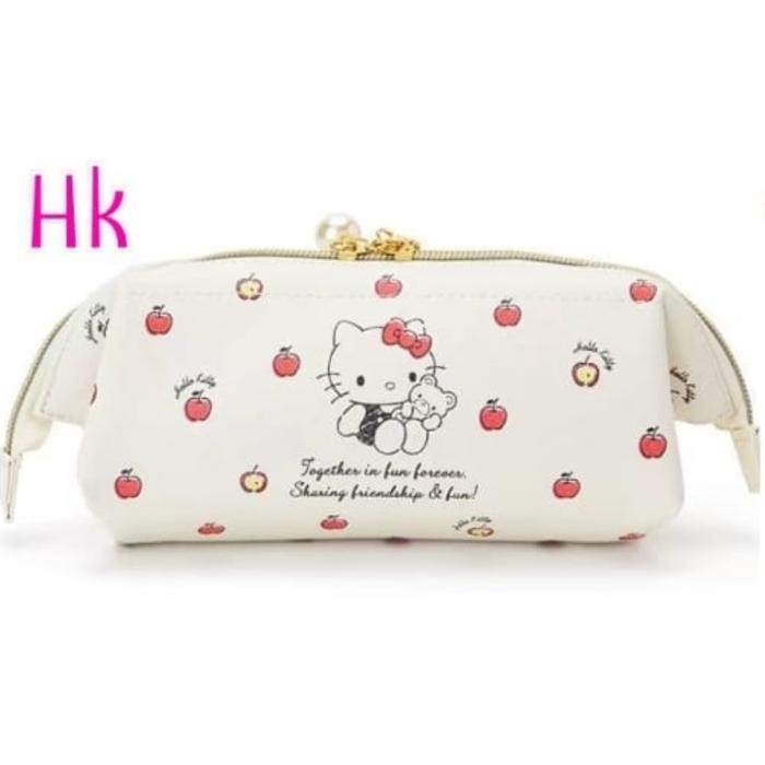 

READY Pouch tempat pensil sekat Cinnamoroll Melody Hello Kitty Twin Stars - HK
