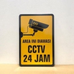 

Jual Sign In Label Area Ini Diawasi CCTV 24 Jam Acrylic STIKER CUTING Diskon