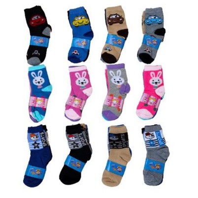 kaos kaki anak PAUD TK/kaos kaki anak motif/ kaos kaki anak cewek cowok