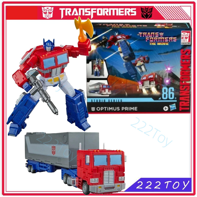 New Transformers Toys The Movie1986 SS86-31 Commander Class Optimus Prime Anime Model Action Figures