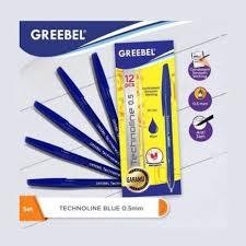 

Pulpen Technoline 1 pack Greebel 12pcs + Gratis1 0.5 mm