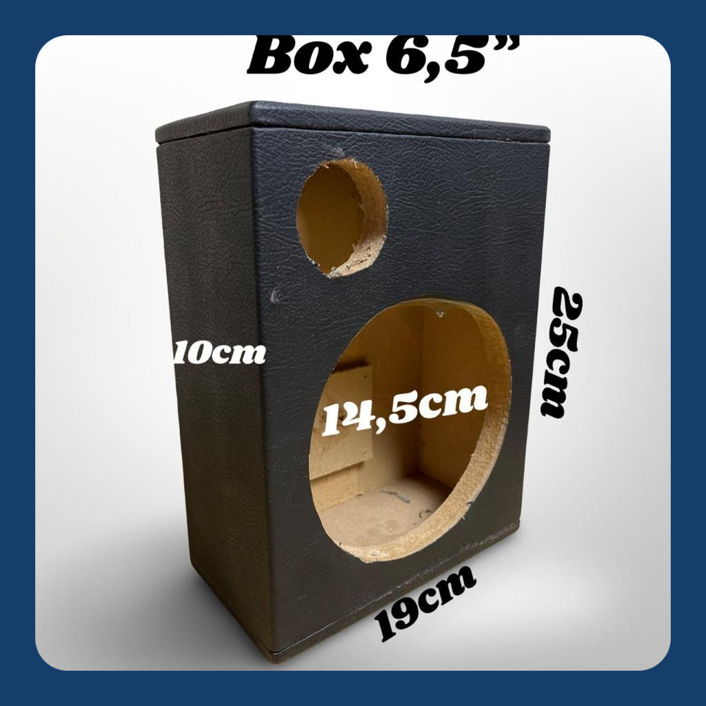 Box Sound 6 inch Box Speaker 6,5 inch Vinil Universal