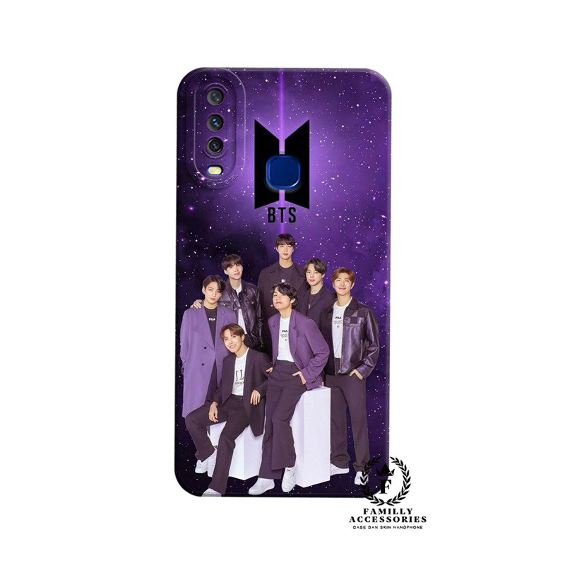 (FA-01) VIVO Y12 - Y15 - Y17 Silicon Procamera Case New bts (type lain via chat)