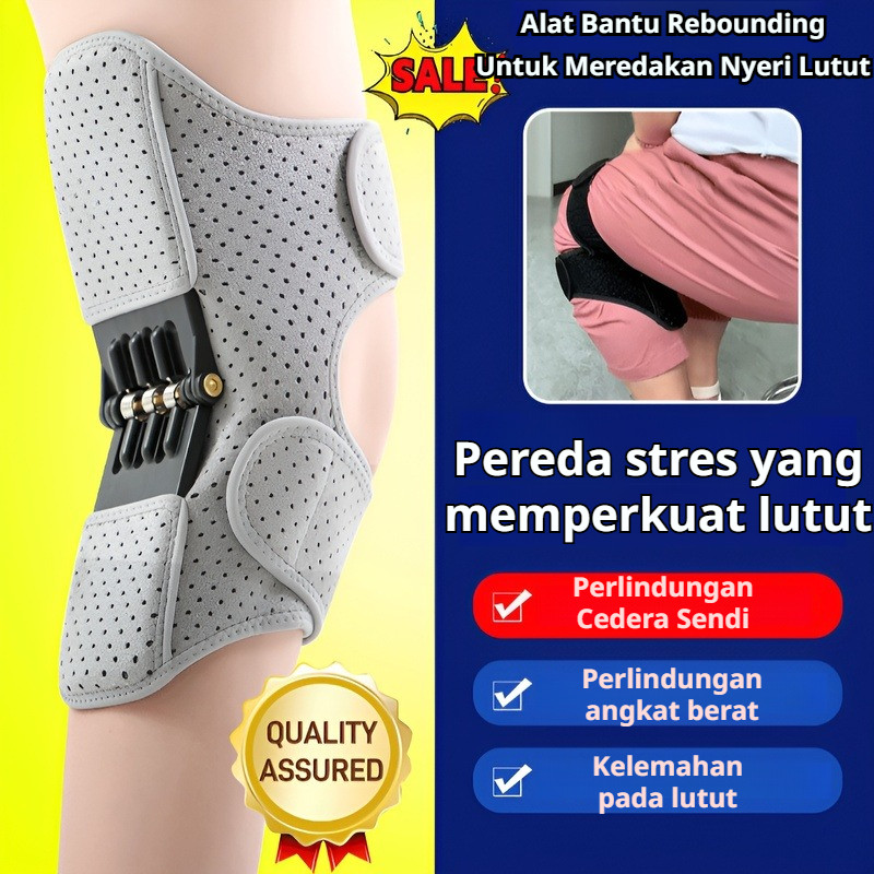 COD✅Pelindung Lutut Olahraga Pendorong Lutut Alat Bantu Pemulihan Cedera Penyangga Lutut Khusus Pend