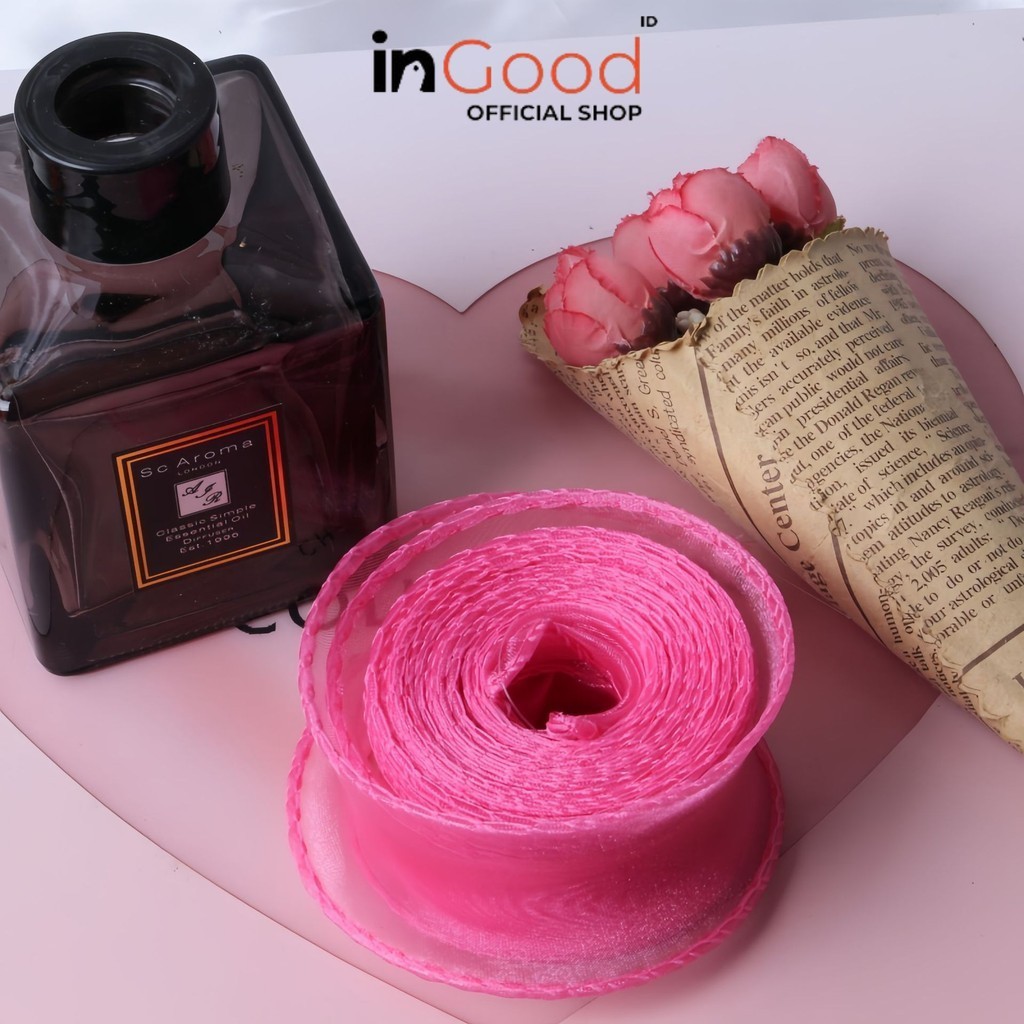 

IN GOOD - PTA9 SIMPLE Modern Pita Kado 4cm/Pita Dekorasi Buket