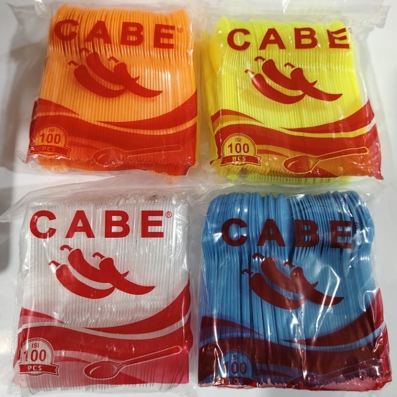 

Sendok teh / puding by cabe isi 100 pcs