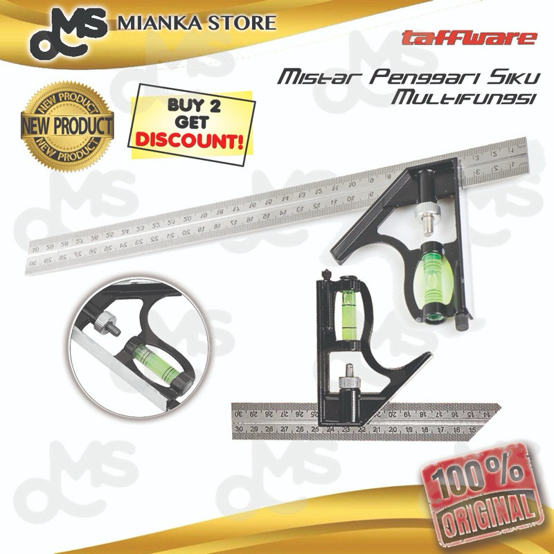 

MISTAR PENGGARIS SIKU STAINLESS STEEL