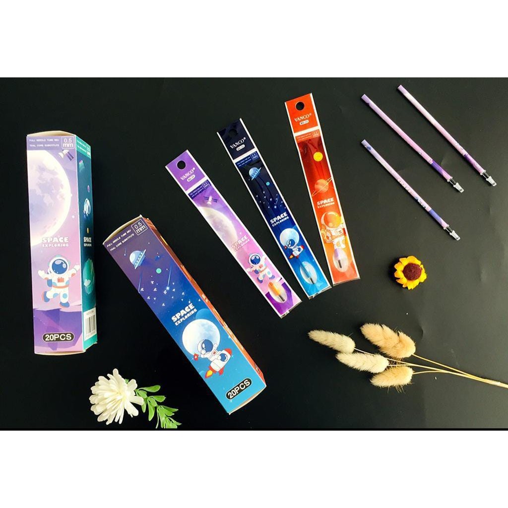 

*AMJ* ( 2 PCS ) REFILL GELPEN / ISI PULPEN GEL / ISI ULANG BOLPEN MURAH 0.5MM