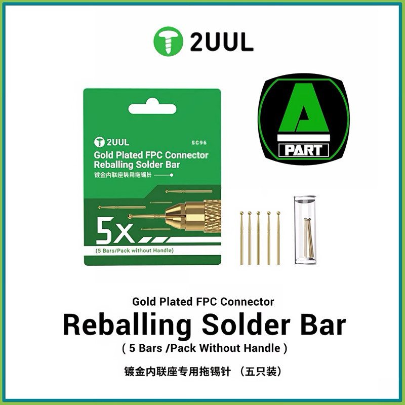 MATA GOLD PLATED 2UUL CONNECTOR REBALING MATA ONLY 5PCS