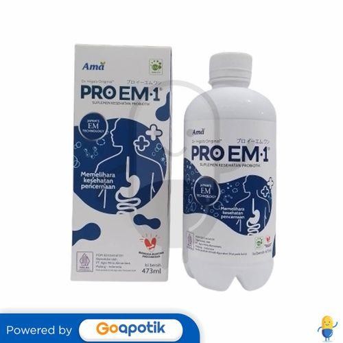 

PRO EM 1 MINUMAN KONSENTRAT SEHAT PREBIOTIK 473 ML