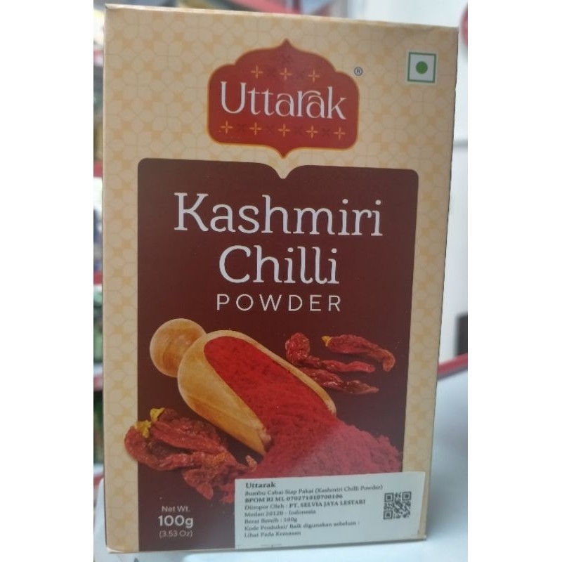 

New uttarak Kashmiri Chilli powder @100grPremium