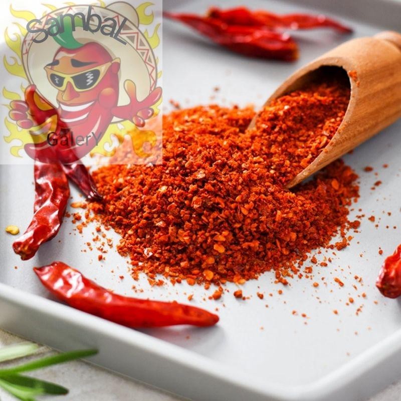 

SambaL GalerY Cabe Bubuk Asli Aroma Daun Jeruk 100gr