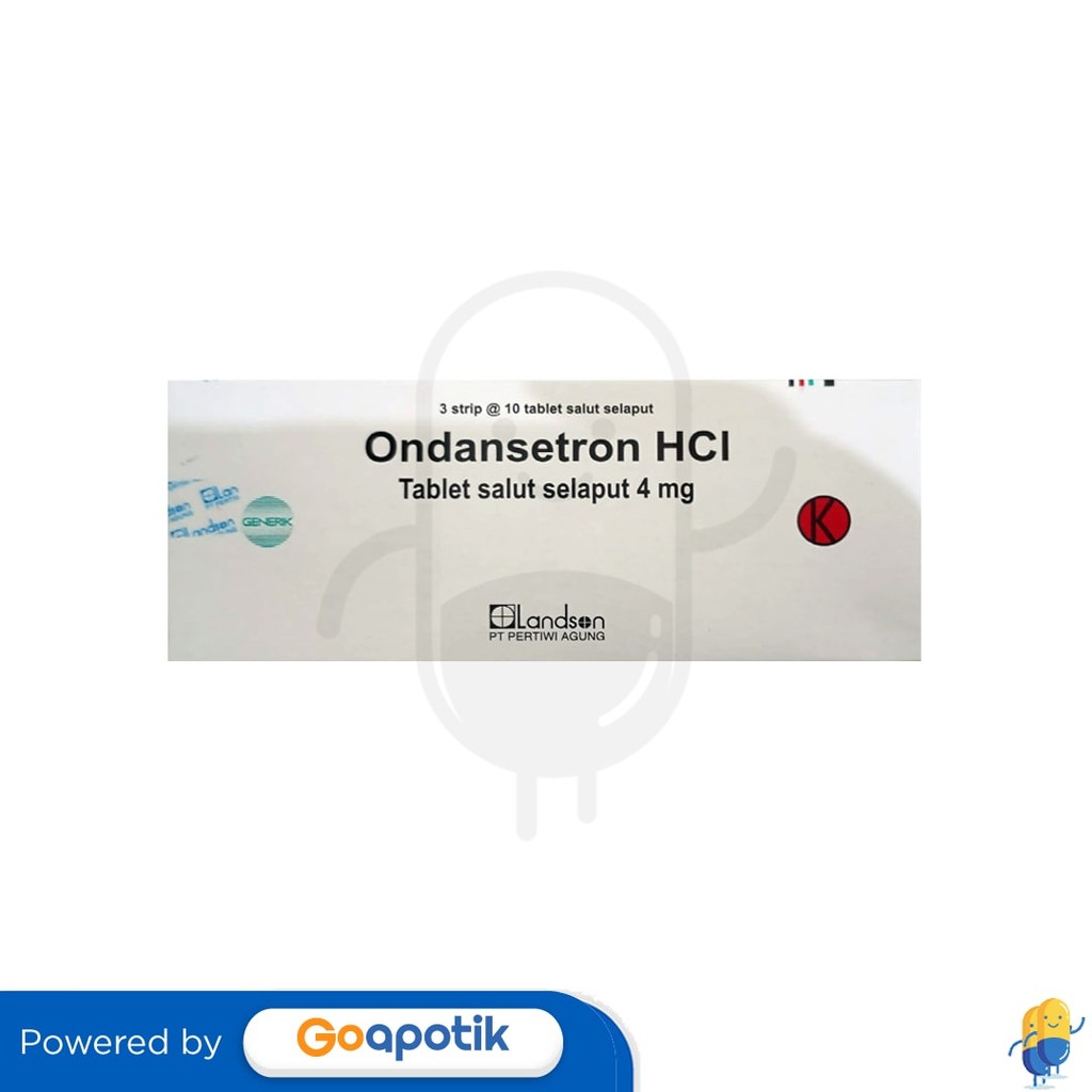 Ondansetron Hcl Pertiwi 4 Mg Box 30 Tablet