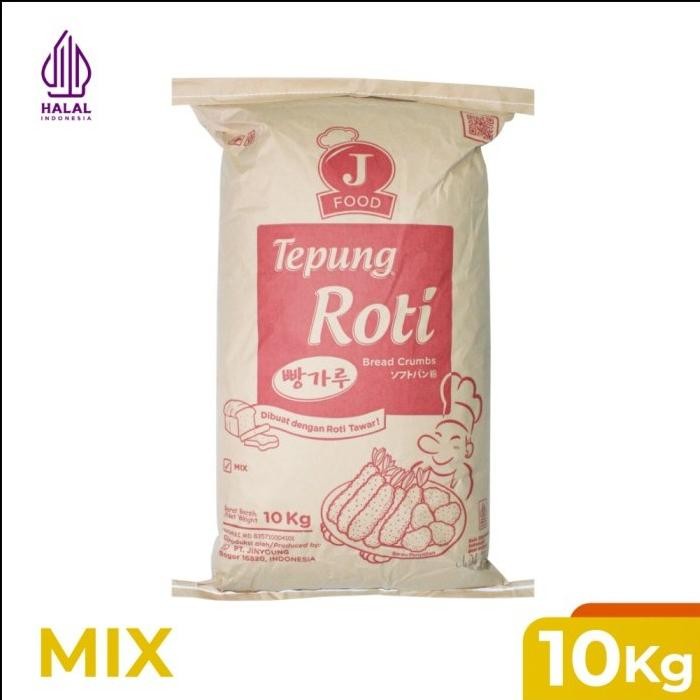 

J FOOD Tepung Roti Mix 10 Kg (1 sak)