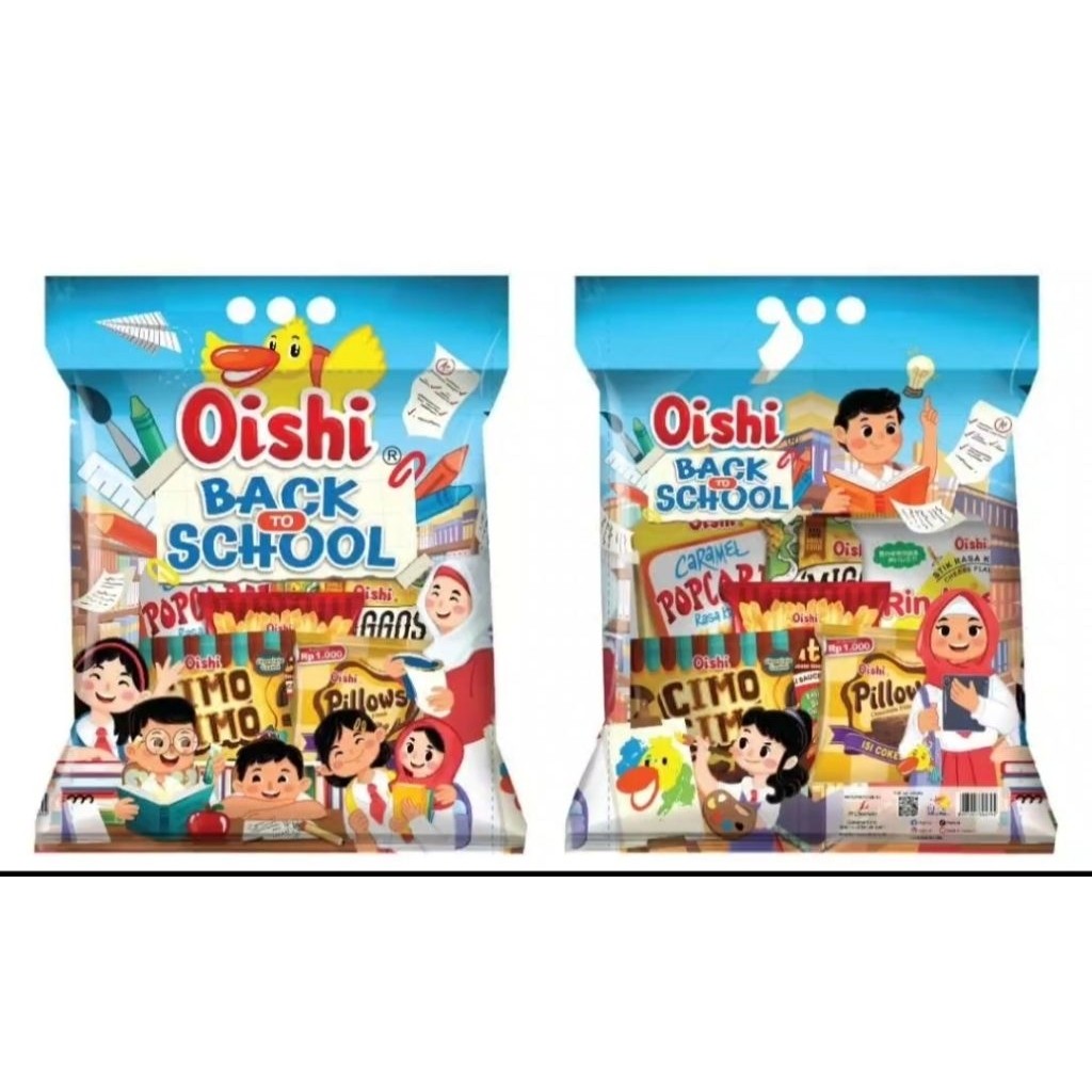 

OISHI BACK TO SCHOOL HAMPERS ULANG TAHUN/ HAMPERS ANAK 1 BALL ISI 10 PACK