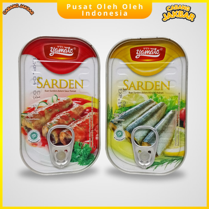 Sarden Kaleng Yamato Tomato In Oil Mini Saus Tomat JB 01 jakbar