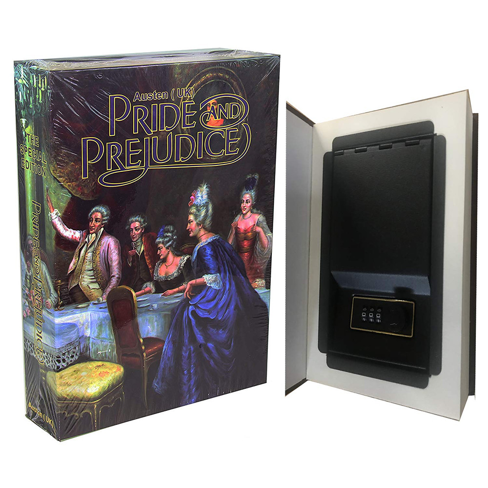 

Brankas Mini Buku 3 Digit Password Hidden Safe Box Metal Pride and Prejudice