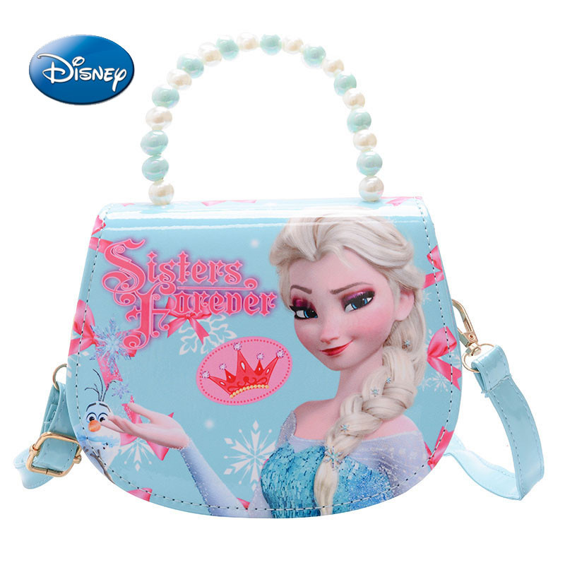 Disney Children's Crossbody Bags Shoulder Bag Girls Princess Baby Handbag  Frozen 2 Elsa Anna Mini H
