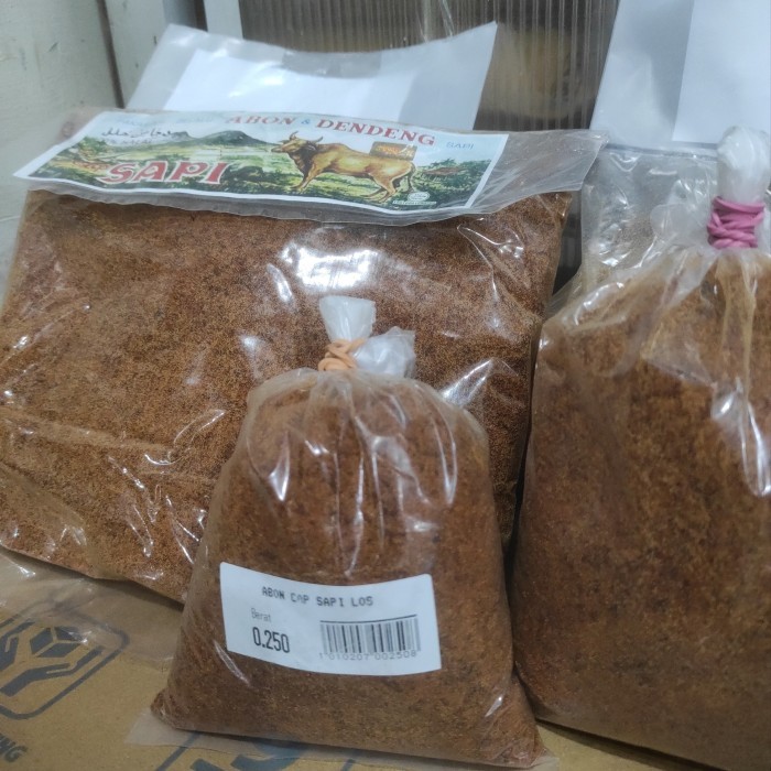 

Abon sapi manis 250gr - Cap Sapi