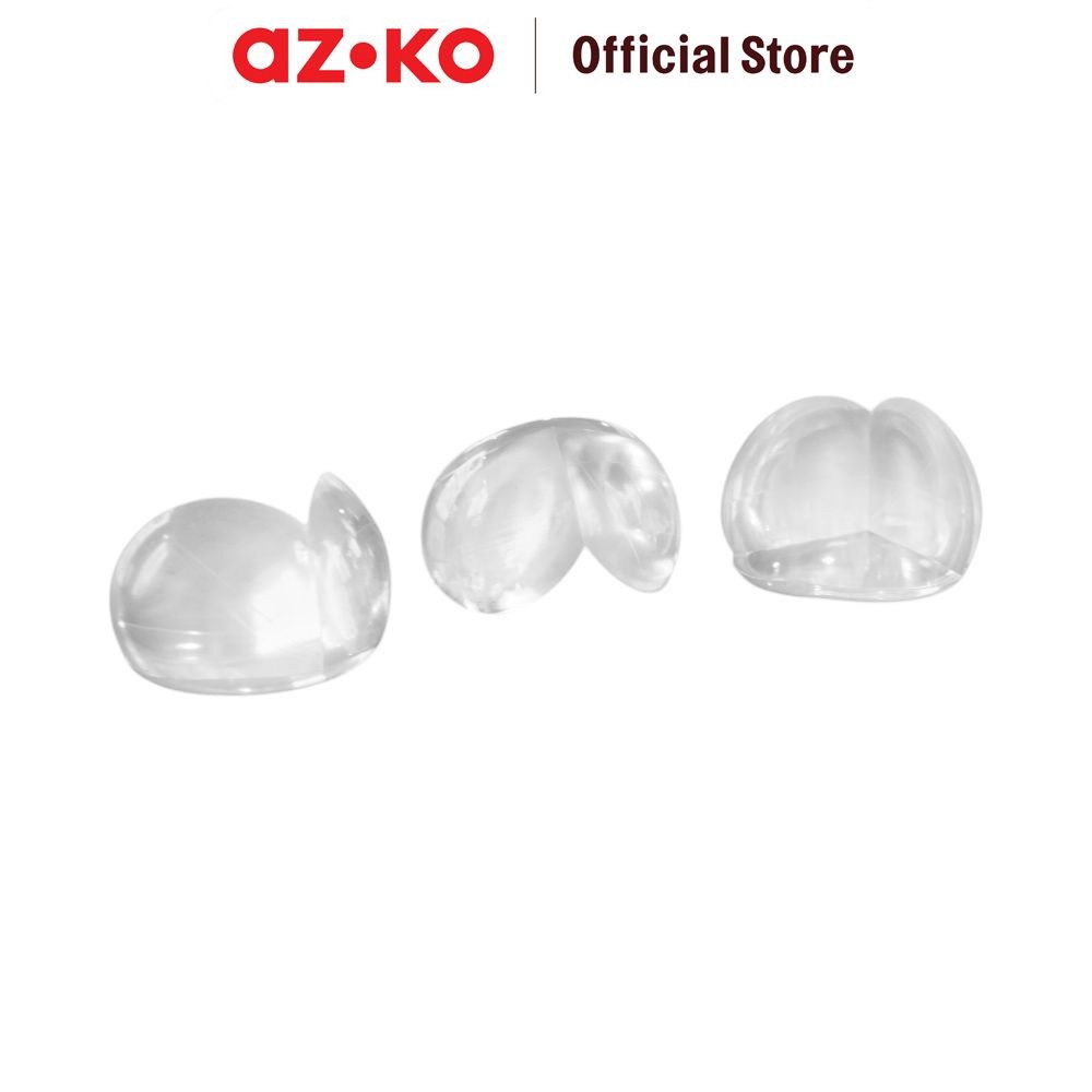 AZKO Kindla 3.4x3.4x2.1 cm Set 4 Pcs Pelindung Sudut Meja Table Corner Protector Pelindung Pinggiran