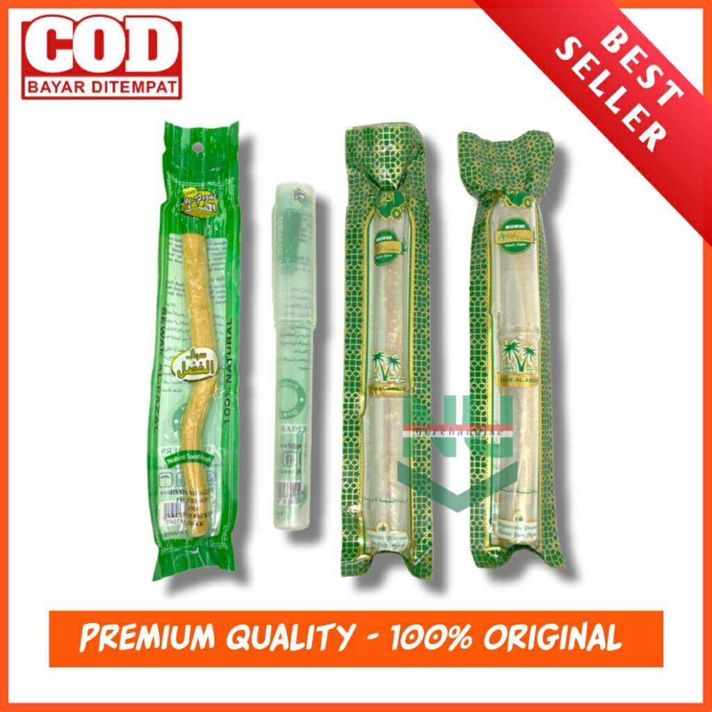Siwak Plus Holder / Siwak Nabi / Siwak Holder / Siwak Arab / Murah Premium