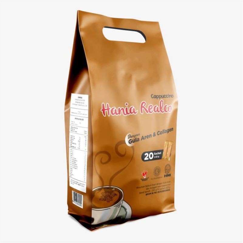 

Original hania realco cappucino HNI dan gula aren