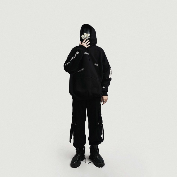 SALE -Tagged - Despair Oversized Dispatch Hoodie - 1